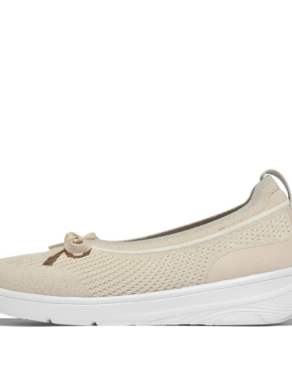 Fitflop Women's Super-Q Bow Knit Ballet Flat